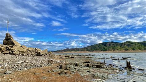 Underwater Pantabangan Town in Nueva Ecija Reemerges from .